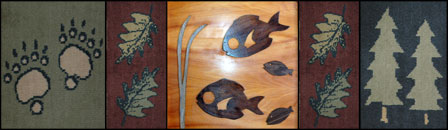 Rustic Upper Peninsula decor.
