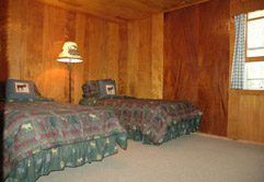 2 and 3 bedroom lakeside cottage.