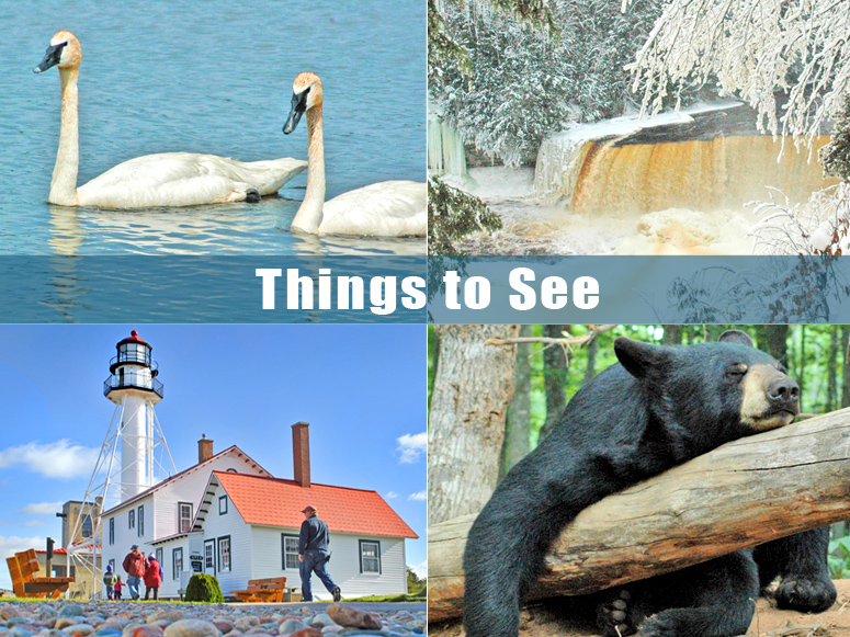 Upper Peninsula Year Round Activities in and Around Curtis, MI